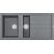Zlewozmywak Elleci BEST 475 K97 LIGHT GREY KERATEK LKB47597